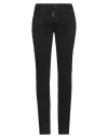 Dsquared2 Woman Jeans Black Size 8 Cotton, Elastane, Calfskin