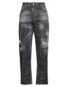 Dsquared2 Woman Jeans Black Size 10 Cotton, Elastane In Black