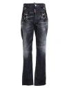 Dsquared2 Woman Jeans Black Size 8 Cotton, Elastane In Black