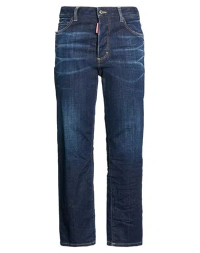 Dsquared2 Woman Jeans Blue Size 0 Cotton, Elastane
