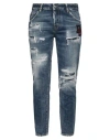 Dsquared2 Woman Jeans Blue Size 10 Cotton In Blue