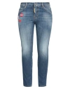 Dsquared2 Woman Jeans Blue Size 10 Cotton In Blue