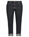 Dsquared2 Cropped Denim Jeans In Blue