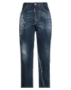 Dsquared2 Woman Jeans Blue Size 10 Cotton, Elastane In Blue