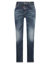 Dsquared2 Woman Jeans Blue Size 10 Cotton, Elastomultiester, Elastane In Blue
