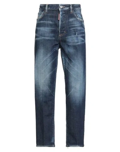 Dsquared2 Woman Jeans Blue Size 10 Cotton, Polyester, Elastane