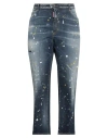 Dsquared2 Woman Jeans Blue Size 12 Cotton, Elastane In Blue