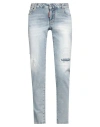 Dsquared2 Woman Jeans Blue Size 2 Cotton, Elastane In Blue
