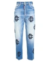 Dsquared2 Woman Jeans Blue Size 2 Cotton, Elastane In Blue