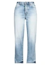 Dsquared2 Woman Jeans Blue Size 12 Cotton, Elastane In Blue