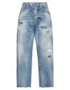 Dsquared2 Woman Jeans Blue Size 4 Cotton In Blue