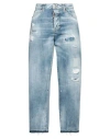 Dsquared2 Woman Denim Pants Blue Size 00 Cotton In Blue