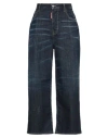 Dsquared2 Woman Jeans Blue Size 4 Cotton, Elastane In Blue