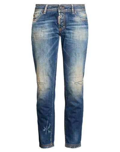 Dsquared2 Woman Jeans Blue Size 6 Cotton