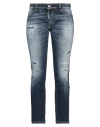 Dsquared2 Woman Jeans Blue Size 6 Cotton, Elastane In Blue