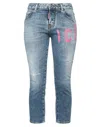 Dsquared2 Denim Cropped In Blue