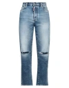 Dsquared2 Woman Jeans Blue Size 2 Cotton, Elastane In Blue