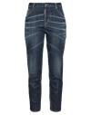 Dsquared2 Woman Jeans Blue Size 6 Cotton, Elastane In Blue