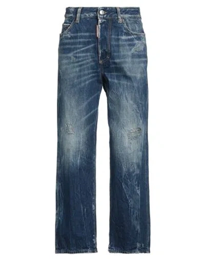 Dsquared2 Woman Jeans Blue Size 8 Cotton
