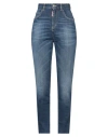 Dsquared2 Woman Jeans Blue Size 8 Cotton, Elastane In Blue