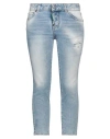 Dsquared2 Woman Jeans Blue Size 8 Cotton, Elastane In Blue
