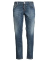 Dsquared2 Woman Jeans Blue Size 8 Cotton, Polyester, Elastane In Blue