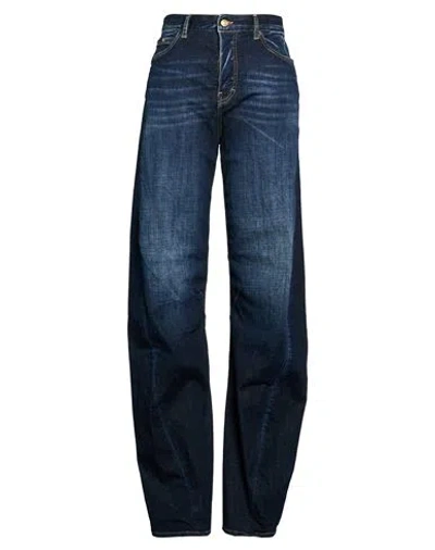 Dsquared2 Woman Jeans Blue Size 8 Cotton, Polyester, Viscose, Elastane