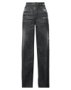 Dsquared2 Woman Jeans Charcoal Size 10 Cotton, Elastane In Grey