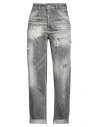 Dsquared2 Woman Jeans Grey Size 6 Cotton, Elastane In Grey