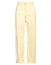Dsquared2 Woman Jeans Pastel Yellow Size 2 Cotton, Elastane