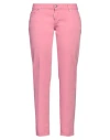 Dsquared2 Woman Jeans Pink Size 6 Cotton, Elastane