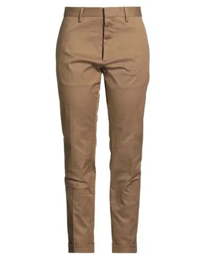 Dsquared2 Woman Jeans Sand Size 12 Cotton, Elastane In Brown