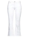 Dsquared2 Woman Jeans White Size 6 Cotton, Elastane