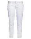 Dsquared2 Woman Jeans White Size 6 Cotton, Elastane
