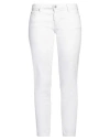 Dsquared2 Woman Jeans White Size 10 Cotton, Elastane