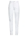 Dsquared2 Cool Girl Low-rise Slim-fit Jeans In White