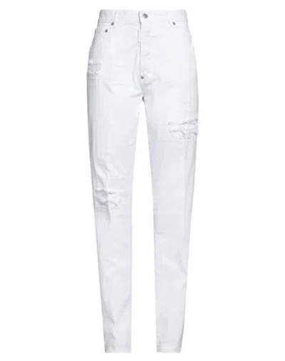 Dsquared2 Cool Girl Low-rise Slim-fit Jeans In White