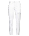 Dsquared2 Woman Jeans White Size 8 Cotton