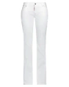 Dsquared2 Woman Jeans White Size 8 Cotton, Elastomultiester, Elastane, Polyester