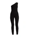 Dsquared2 Woman Jumpsuit Black Size L Viscose In Black