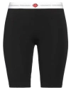 Dsquared2 Woman Shorts & Bermuda Shorts Black Size L Cotton, Elastane