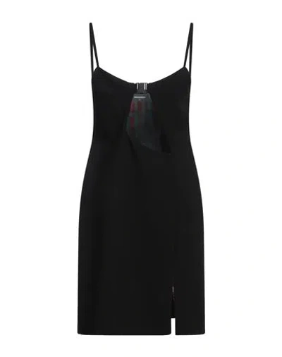 Dsquared2 Woman Midi Dress Black Size 6 Polyester, Polyurethane