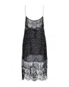 Dsquared2 Midi Dresses In Black