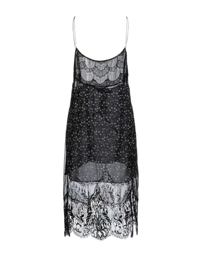 Dsquared2 Midi Dresses In Black