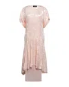 Dsquared2 Midi Dresses In Pink