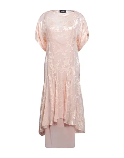 Dsquared2 Midi Dresses In Pink