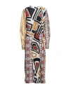Dsquared2 Woman Midi Dress Mustard Size 8 Polyester In Yellow