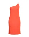 Dsquared2 Midi Dresses In Orange