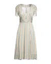 Dsquared2 Midi Dresses In Blue