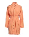 Dsquared2 Short Dresses In Orange